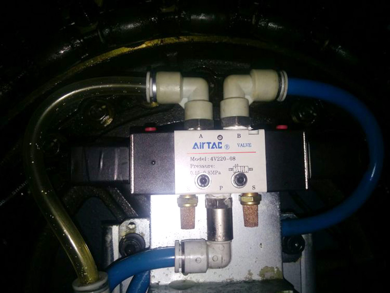 加工中心刀庫有沒有電磁閥？